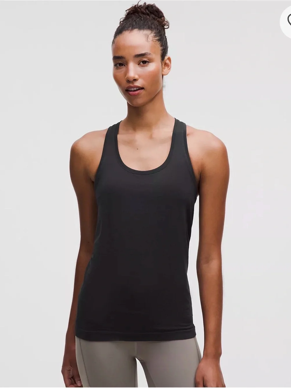 Lululemon Swiftly Tech Racerback Tank Top 2.0 Hip Length black size 6